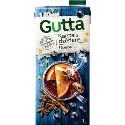 Gutta karstais upeņu dzēriens 1 l